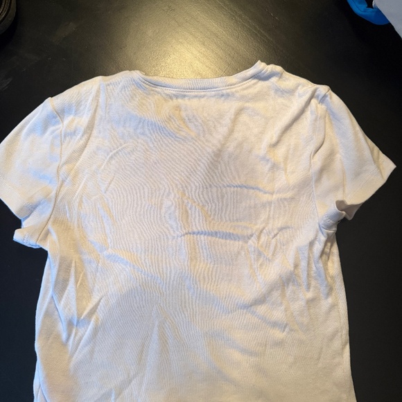 small white tight t-shirt only worn a few times - Picture 2 of 2
